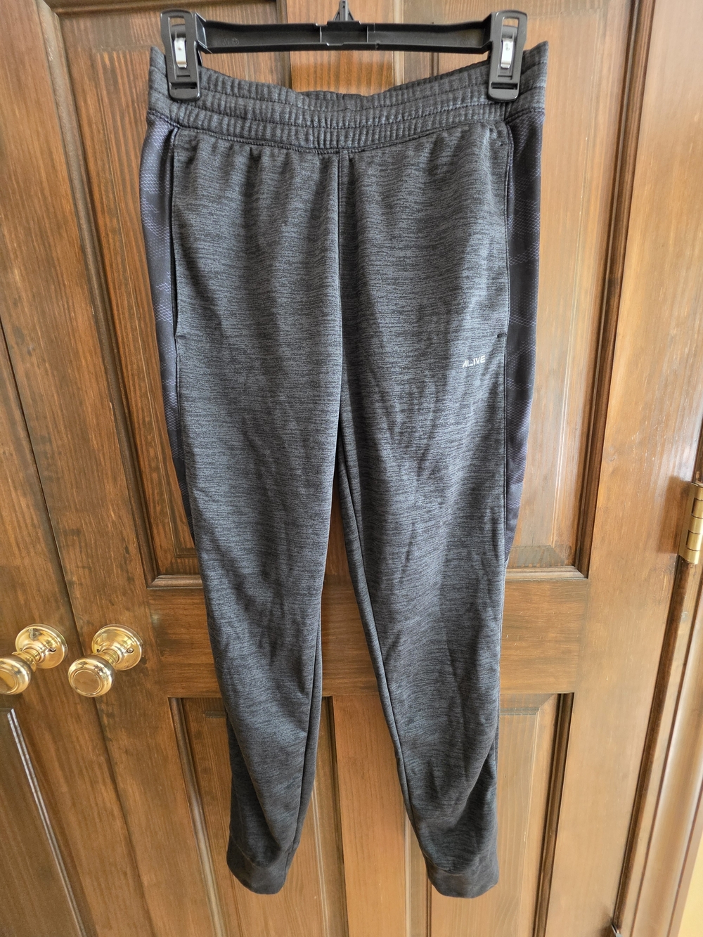 Alive Sz S Womens  Black Heather Athletic Jogger Pants